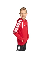 Dětská mikina adidas Tiro 26 League na zip Červená KF9101