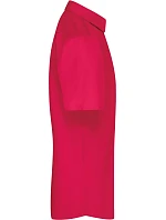 Daiber JN 680 Popelínová košile s krátkým rukávem 02.0680 red Daiber JN 680 Popelínová košile s krátkým rukávem 02.0680 red