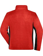 Daiber JN 842 Pánská pracovní mikrofleecová bunda - Strong 02.0842 red/black Daiber JN 842 Pánská pracovní mikrofleecová bunda - Strong 02.0842 red/black