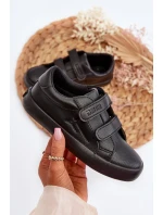 Dětské tenisky na suchý zip Big Star NN374006 Černé