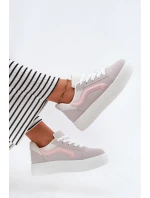 Dámské Tenisky Na Platformě Šedé Tellnira Dámské Tenisky Na Platformě Šedé Tellnira