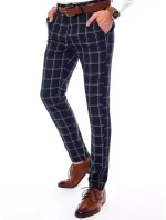 FashionStreet pánské tmavě modré chinos kalhoty UX3690