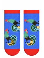 Pánské kotníkové ponožky Steven Folk art.116 Pánské kotníkové ponožky Steven Folk art.116