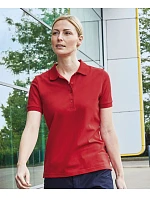 Daiber JN 1805 Dámské pracovní elastické bio polo - Solid 02.1805 grey heather