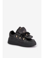 Dámské Sneakersy Na Platformě Černé Dolistana Dámské Sneakersy Na Platformě Černé Dolistana