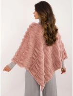 Pončo AT PN 2347.88 tmavě růžové