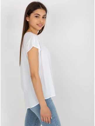 Halenka D73761R10978O bílá Halenka D73761R10978O bílá