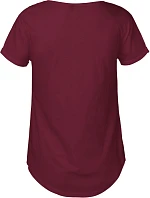 Neutral O 80012 Dámské bio tričko s ohrnutými rukávy 77.8012 bordeaux Neutral O 80012 Dámské bio tričko s ohrnutými rukávy 77.8012 bordeaux