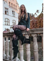 Dámské kozačky na jehlovém podpatku nazouvací černé Mavilla Dámské kozačky na jehlovém podpatku nazouvací černé Mavilla