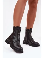 Dámské kotníkové boty Karisse – černé