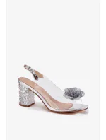Sandály na podpatku  model 213933 Step in style