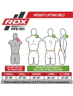 KULTURISTICKÝ KOŽENÝ OPASEK RD1 RDX ČERNÝ S KULTURISTICKÝ KOŽENÝ OPASEK RD1 RDX ČERNÝ S