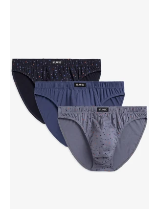 Atlantic 3MP-165 3-pack barva:grafitová/ indigová/tmavě modrá Atlantic 3MP-165 3-pack barva:grafitová/ indigová/tmavě modrá