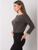 Halenka RV BZ 0126.01P tmavá khaki