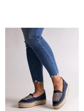Espadrilky JJ274889 tm.modré - Big Star