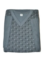 Pánské pyžamo Gucio 1850 v plné délce 4XL-5XL