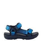 Lee Cooper dětské boty chlapecké sandály na suchý zip na letní pláž modré