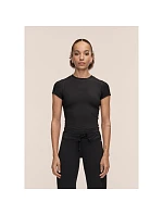 Dámské tričko CASALL Defined Rib Tee, černé Dámské tričko CASALL Defined Rib Tee, černé