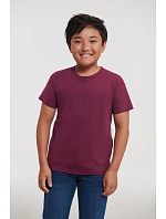 Russell Athletic 180B Dětské tričko z těžké bavlny "Authentic" 10.180B bright red