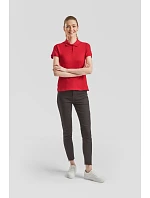 Fruit of the Loom Lady-Fit Premium Polo Dámské piqué polo 16.3030 athletic heather Fruit of the Loom Lady-Fit Premium Polo Dámské piqué polo 16.3030 athletic heather