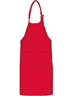 Kariban K 889 Dětská zástěra s laclem 20.K889 red Kariban K 889 Dětská zástěra s laclem 20.K889 red