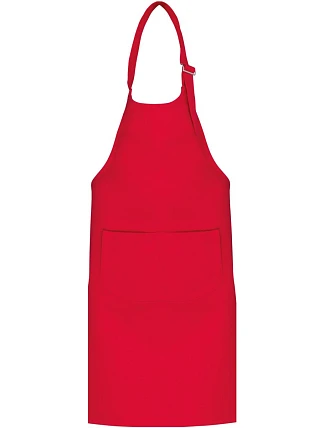 Kariban K 889 Dětská zástěra s laclem 20.K889 red Kariban K 889 Dětská zástěra s laclem 20.K889 red