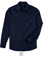 NEOBLU Blaise Men Mikro keprová košile s dlouhým rukávem 24.3182 night blue NEOBLU Blaise Men Mikro keprová košile s dlouhým rukávem 24.3182 night blue