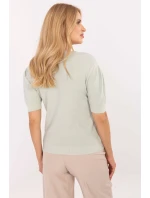 Svetr s krátkým rukávem  model 216780 Factory Price