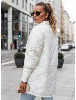 Dámská prošívaná bunda ARANA ecru FashionStreet TY3616