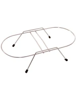 Nádoba pro psy a kočky z nerezové oceli 2x550ML