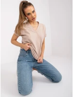 Tričko RV TS 7666.19 béžová