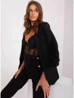 Dámské sako DHJ MA 7173.12 černá - FPrice Dámské sako DHJ MA 7173.12 černá - FPrice