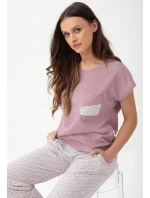 Pyžamo Luna 319 cr/r M-2XL W25 dámské Pyžamo Luna 319 cr/r M-2XL W25 dámské