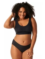 Dámské brazilky Zero Feel hipster black - Sloggi