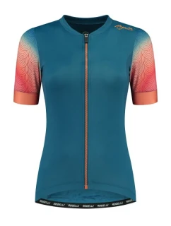 Rogelli dámský dres WAVES blue-coral L