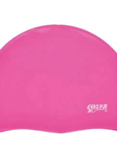 Silikonová čepice Shepa mono růžová B9