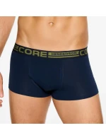 Boxerky Nosh 39781-MLC Zelená a tmavě modrá - Henderson Boxerky Nosh 39781-MLC Zelená a tmavě modrá - Henderson