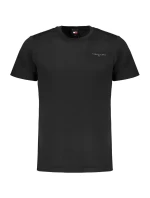 PÁNSKE TRIČKO TOMMY HILFIGER S KRÁTKYM RUKÁVOM ČIERNA