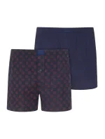 Pánské trenýrky 315500 460 černé-tm. modré s potiskem - Jockey