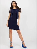 Dámské šaty LK SK 509281.36X tmavě modré - FPrice