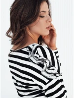 Dámská pruhovaná halenka HILAN černá FashionStreet RY2382