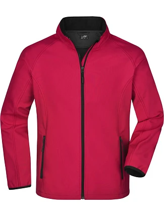 Daiber JN 1130 Pánská 2-vrstvá promo softshellová bunda 02.1130 red/black Daiber JN 1130 Pánská 2-vrstvá promo softshellová bunda 02.1130 red/black
