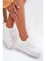 Dámské Tenisky Na Platformě Lee Cooper LCW-25-31-3450L Bílé