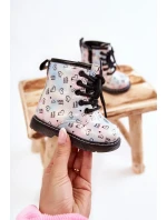 Dětské třpytivé boty s vícebarevnými vzory Reggie