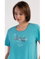 Dámské domácí šaty s krátkým rukávem Vanda