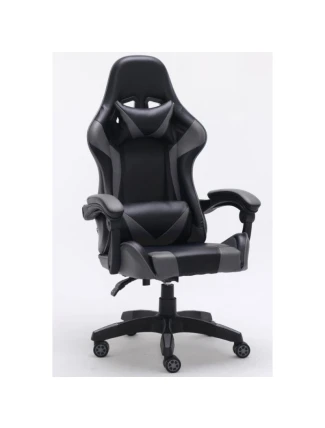 OTOČNÁ HERNÍ ŽIDLE REMUS ŠEDÁ