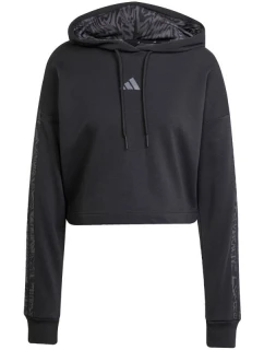 Mikina adidas Essentials s potiskem 3 Stripes French Terry Hoodie W JC6244