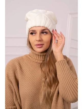 Dámská čepice Liliana K375 ecru Dámská čepice Liliana K375 ecru