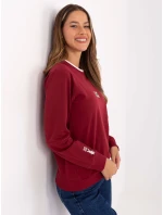 Mikina RV BL A868.46 maroon