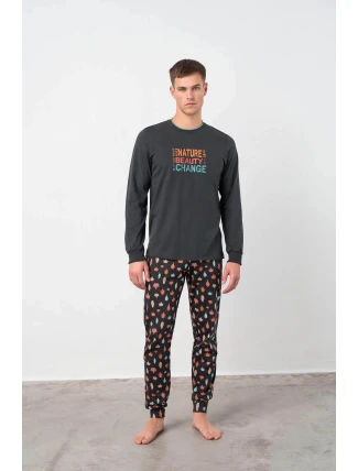 Dvoudílné pánské pyžamo 17615 - Vamp Dvoudílné pánské pyžamo 17615 - Vamp